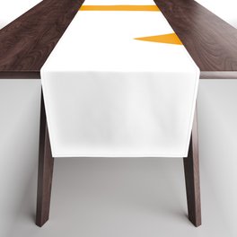 Anchor (Orange & White) Table Runner