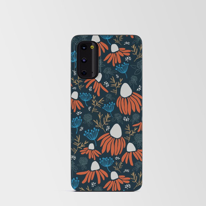 Wildflowers - Orange Android Card Case