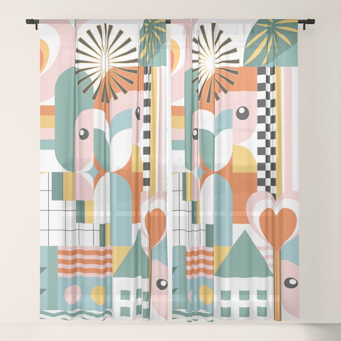 Sheer Curtain