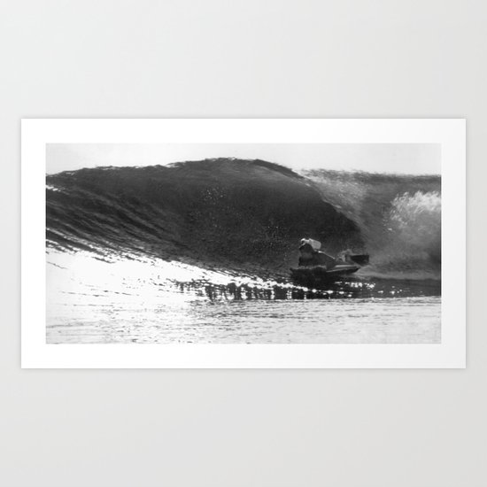 Greenough films wave Art Print