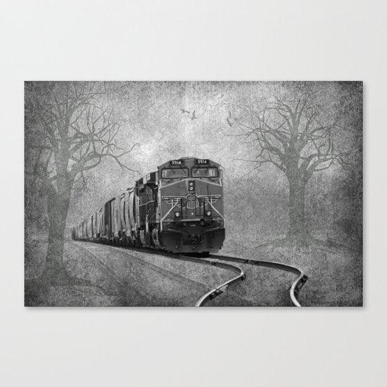 The Train Canvas Print