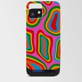 Abstract psychedelic LSD pattern  iPhone Card Case