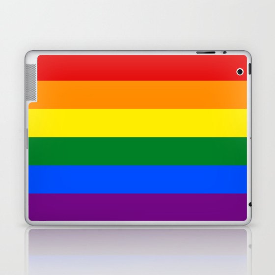 Pride Rainbow Colors Laptop & iPad Skin