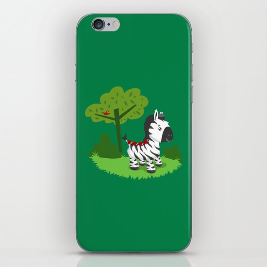 ZEBRA ROAD iPhone & iPod Skin
