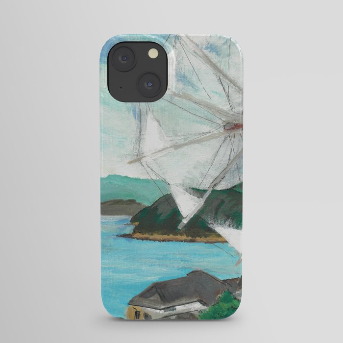 Olive Island iPhone Case