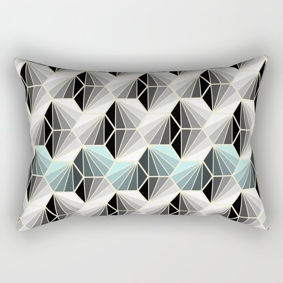 Natural Geometry Rectangular Pillow