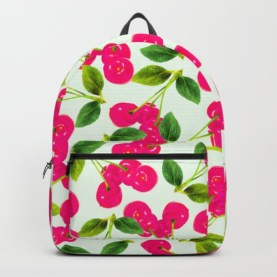 Cherry Picking #society6 #decor #buyart Backpack