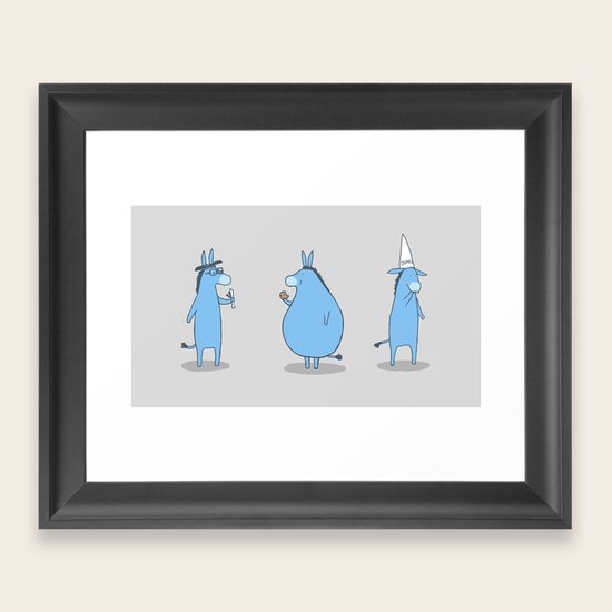 Ass Framed Art Print
