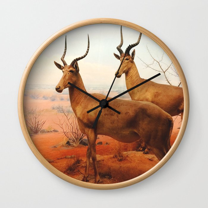 Red Earth Wall Clock