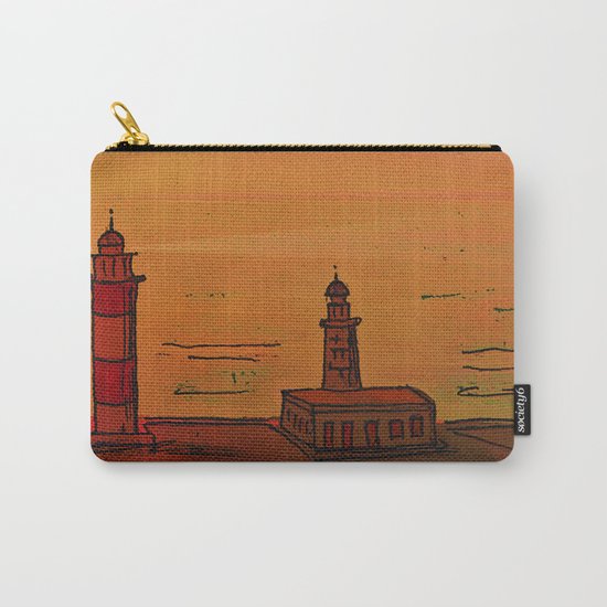 Good Morning / New and Old Lighthouse Fuencaliente La Palma Carry-All Pouch