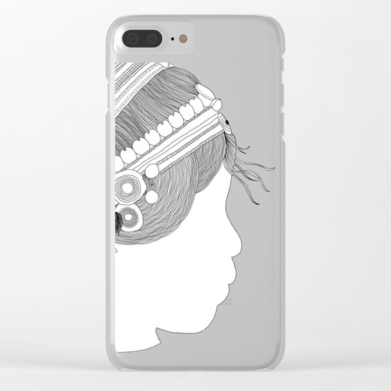 A TRIBE CALLED WOMEN Clear iPhone Case
