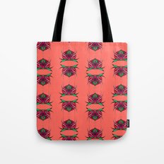 Tribal Cat Faces 2 Tote Bag