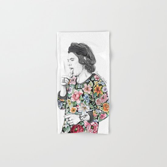 Harry sketch Hand & Bath Towel