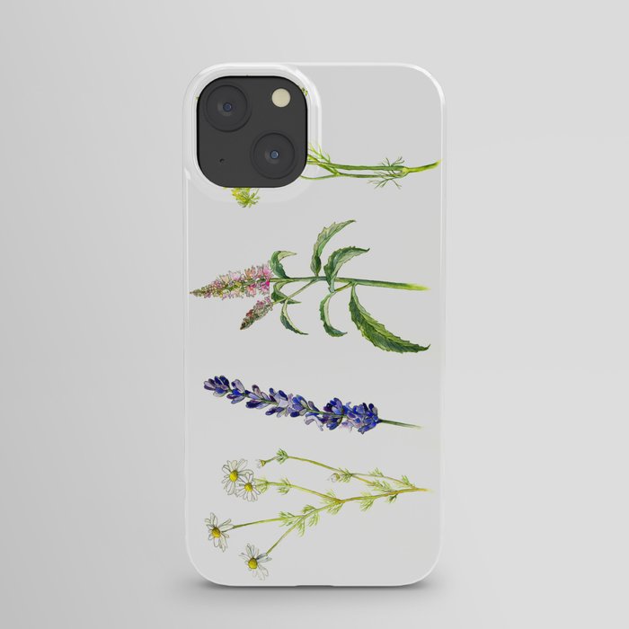 Tea Flowers iPhone Case