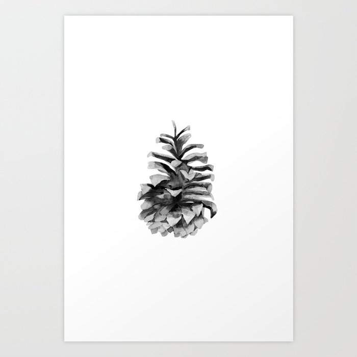 Discover the motif PINECONE by Art by ASolo as a print at TOPPOSTER