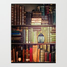 The Cozy Cottage Reading Nook Poster