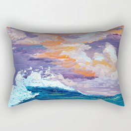 The travelling wave Rectangular Pillow