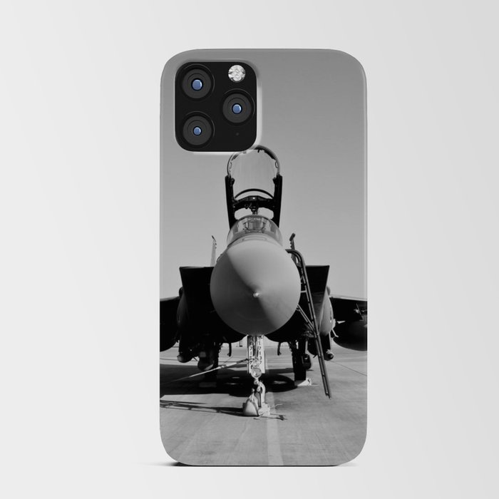 Cool Airforce Aircraft Black and White Photo Pic - USA iPhone Card Case