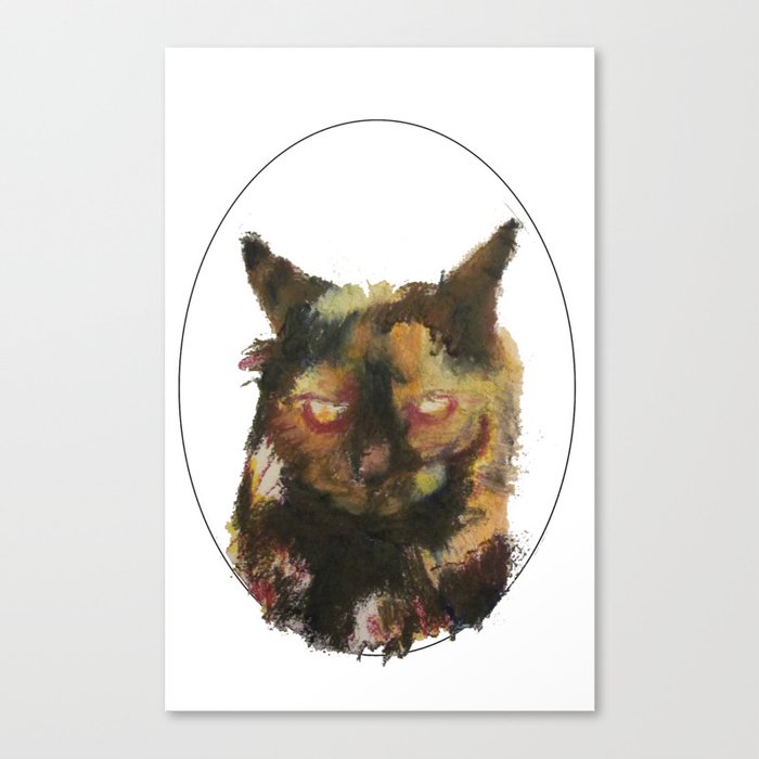 Kitty kitty Canvas Print