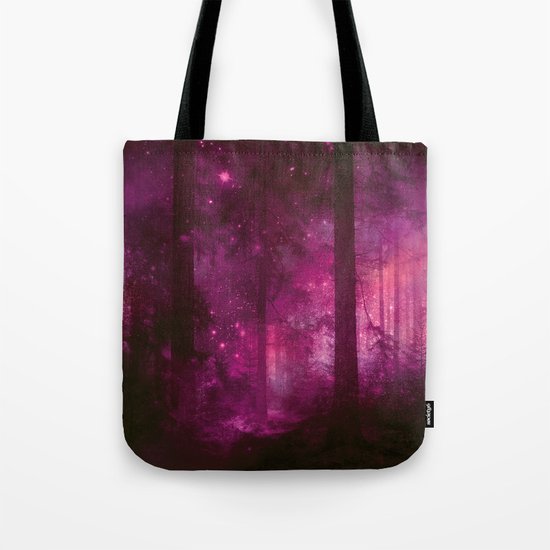 Into the purpur light Tote Bag