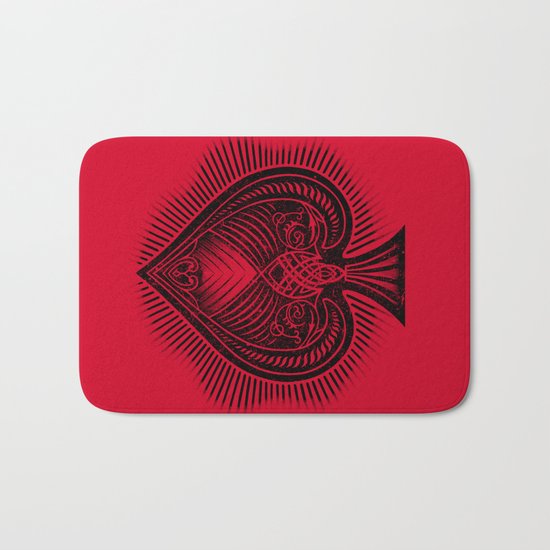 Lucky Spade Bath Mat