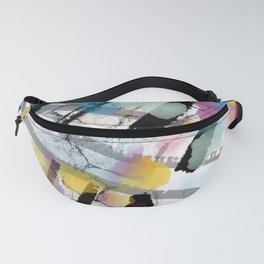 ABSTRACT SQUARES Fanny Pack