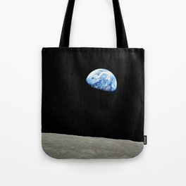 Earthrise High Resolution Tote Bag