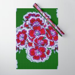 Flowers in 3D ... Wrapping Paper