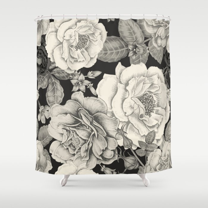 NATURE IN SEPIA Shower Curtain