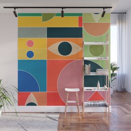 Geometric Abstraction 191 Wall Mural
