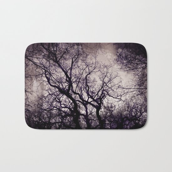 winter trees Bath Mat