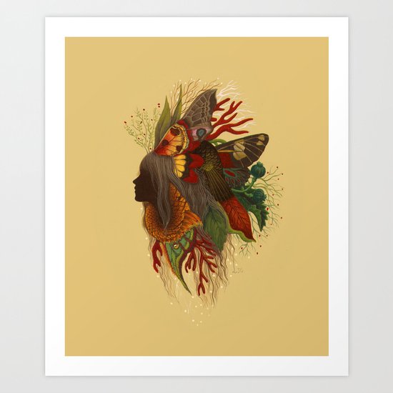 Natural Dark Art Print