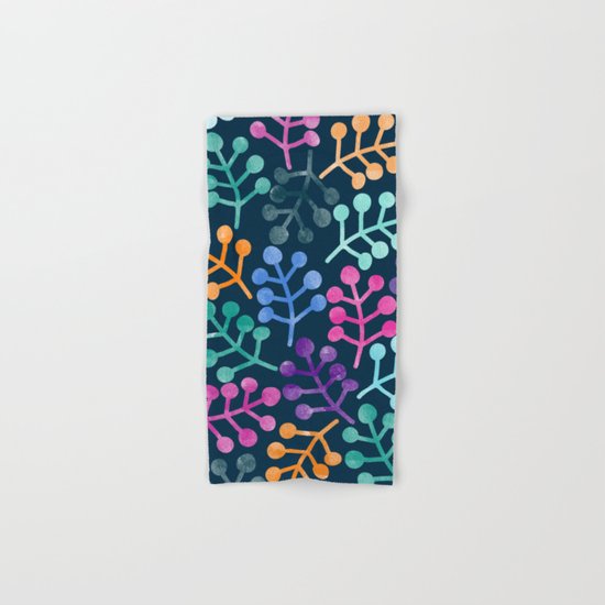 Colorful Leaves XII Hand & Bath Towel