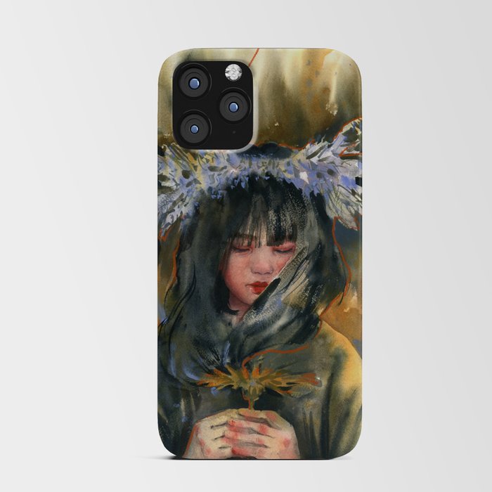 Sienna, watercolor painting iPhone Card Case