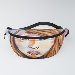 Girl With Blue Eyes Fanny Pack