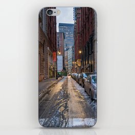 Snowy Streets of New York City | Travel Photography iPhone Skin