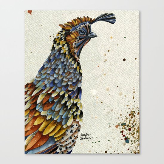 QUAIL KREIOS 2 Canvas Print