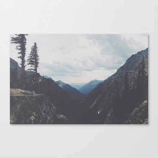 Hidden Mountain Range Canvas Print