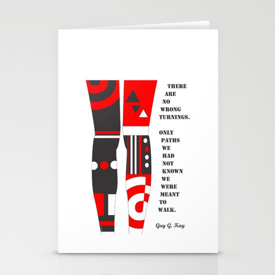 WALK THE PATH Stationery Cards