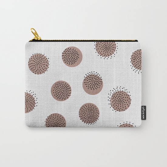 Dots over Dots Carry-All Pouch
