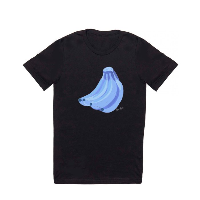 Banana Blue- white/transparent background T Shirt