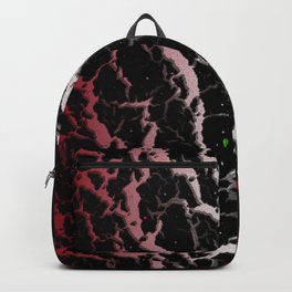 Cracked Space Lava - Burgundy/White Backpack