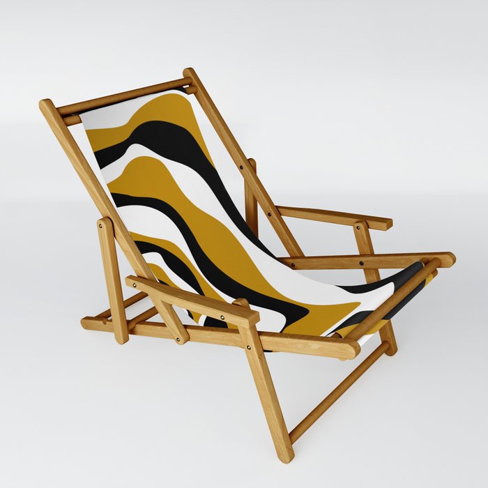 Ebb and Flow 4 - Dark Yellow Sling Chair
