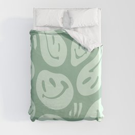 Minty Fresh Melted Happiness Duvet Cover