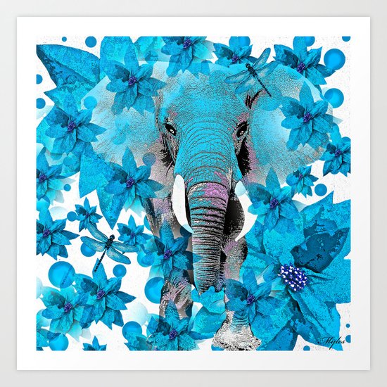 Elephant Art Print