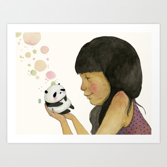 I adore you, baby Art Print