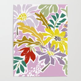 cosmopolitan flowers lilac Poster