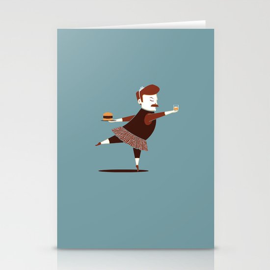 Libertarian Swan Stationery Cards