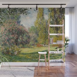 The Parc Monceau by Claude Monet Wall Mural