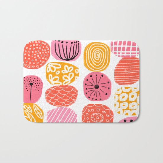 summer garden stories Bath Mat